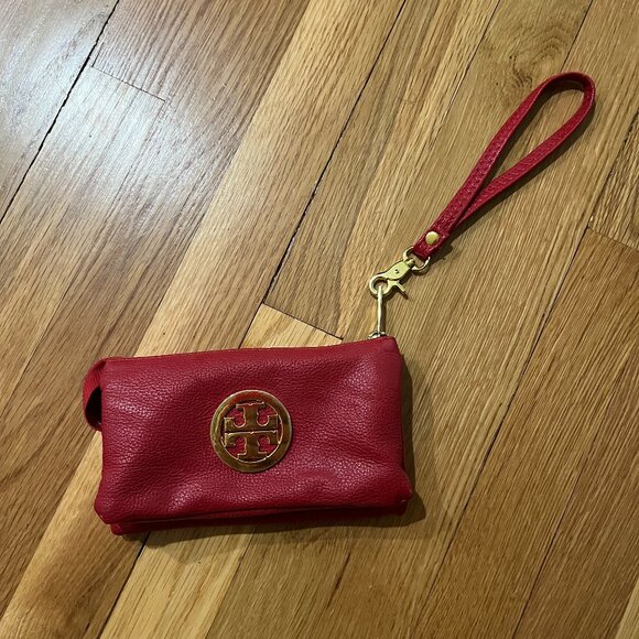 Tory Burch Handbags - 2010s Red Tory Burch Wristlet Wallet